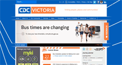 Desktop Screenshot of cdcvictoria.com.au